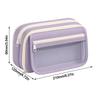 Large Capacity Pen Bag Multi-Pockets Stationery Bag Durable Pencil Case
