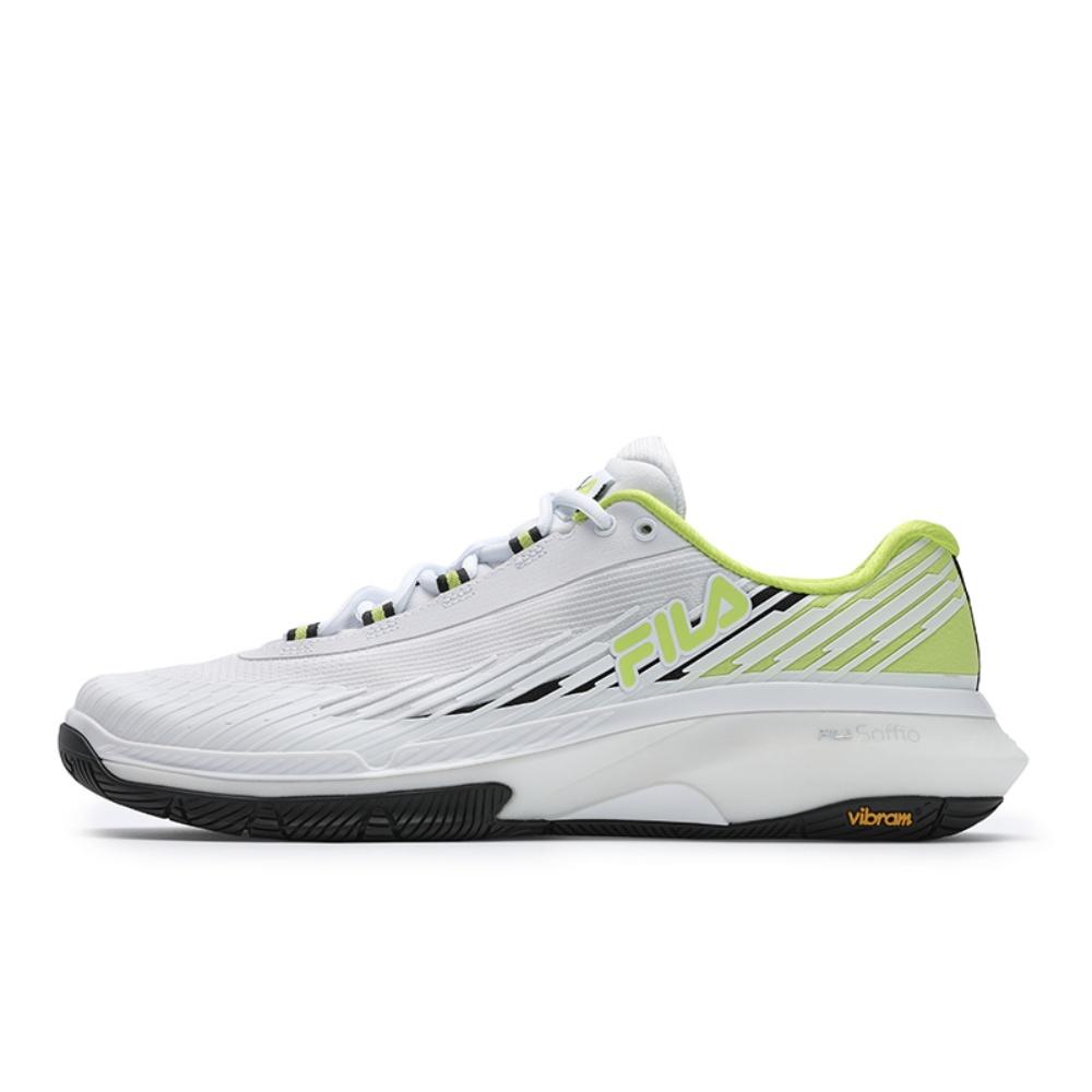 FILA Ace Fabric Vitality Fashion Low-Top Tennis Shoes Men sneaker White Green A12M521503FBM