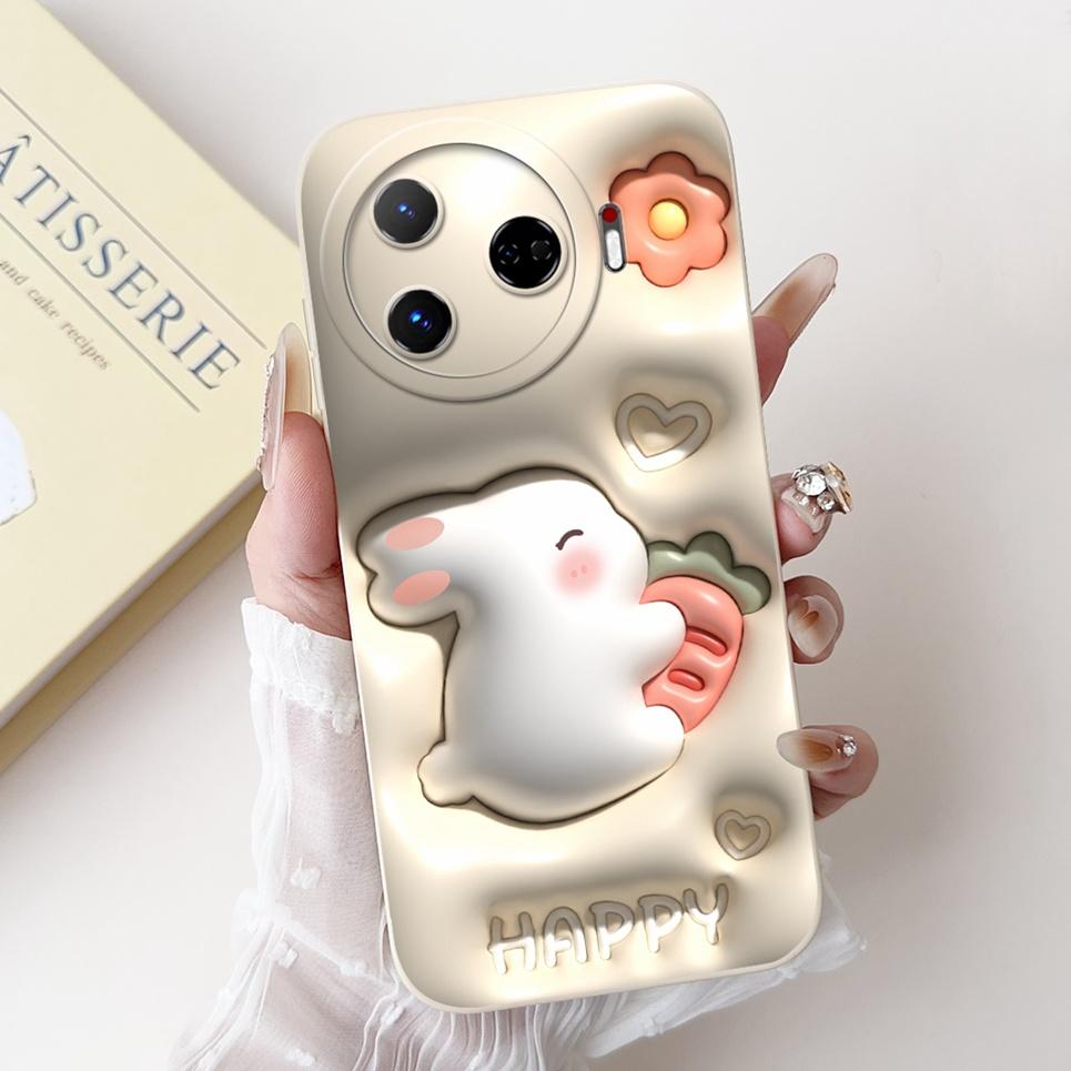 For Tecno Camon 30s Pro Camon 30 Pro 5G Phone Case Lovely Cartoon Animals Painting Bumper Soft Siliocne Coque For CL8 CLA5 CLA6