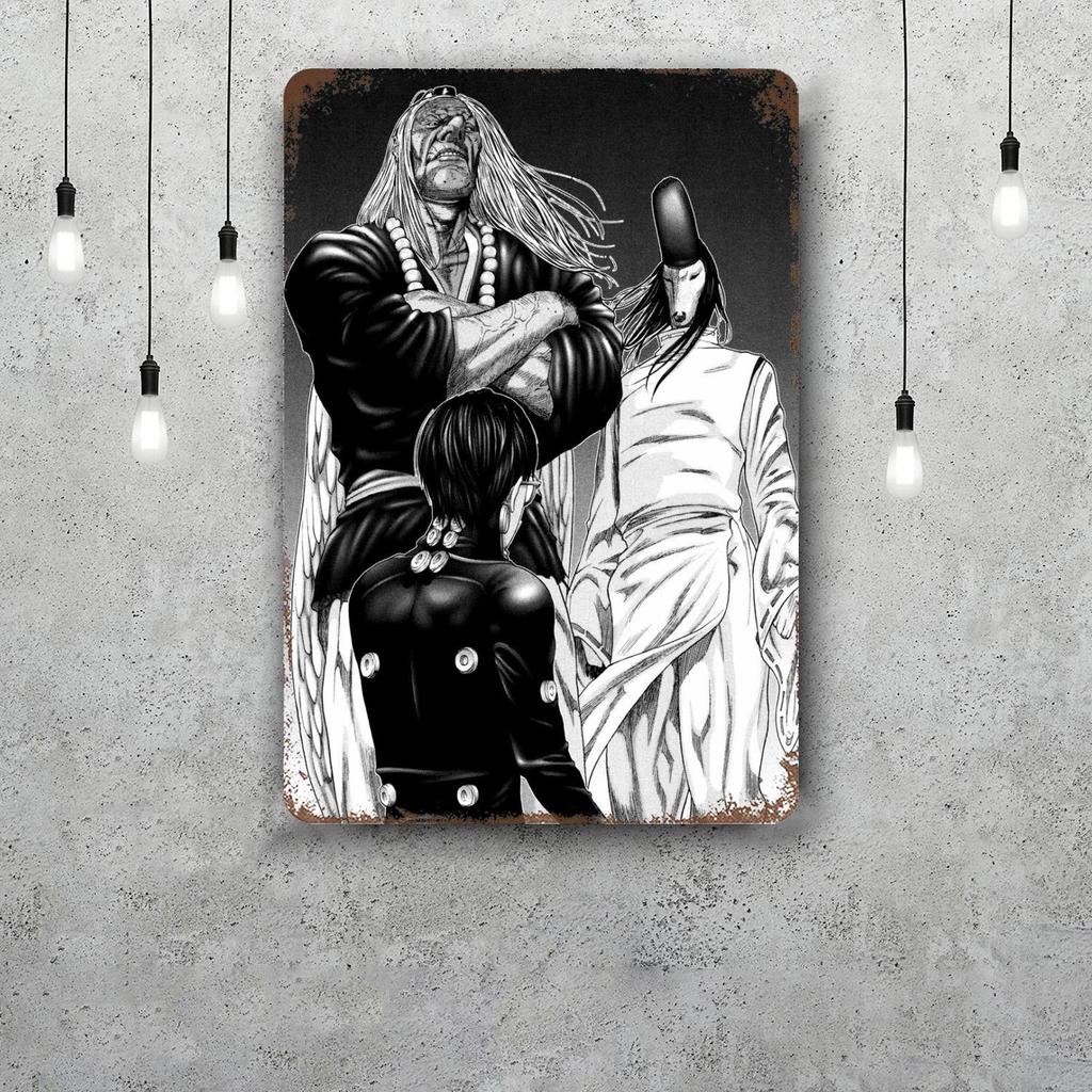 gantz 4 Metal Signs wall decor Vintage Tin Signs Captain Metal Poster Decor for Bar Pub Club Wall Decoration