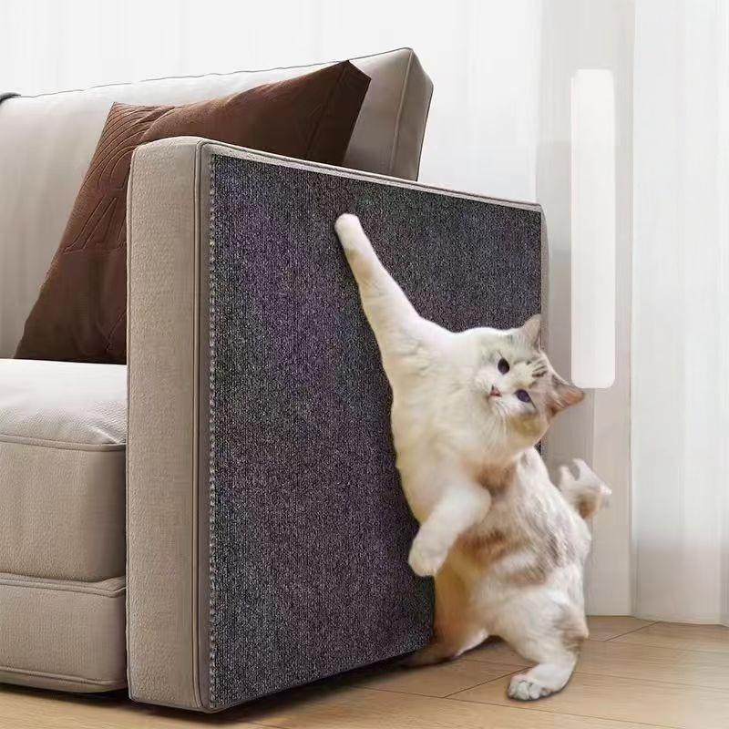 Scraper for Cats Cat Scratching Pads Carpet Cover Self-Adhesive Furniture&Couch Protector Cat Climbing Mat Cat Accessories Toys