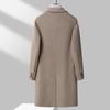 Coat Men's Youth Autumn and Winter 100 Wool Coat Trench Coat, Men's Medium and Long Cashmere Coat