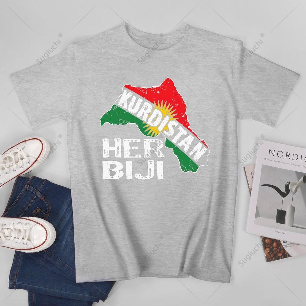 Unisex Unisex Kurden Kurdistan Newroz Kurdi Flag Her Biji Kurdistan Tshirt Tees T Shirts WoUnisex Boys 100 Cotton TShirt