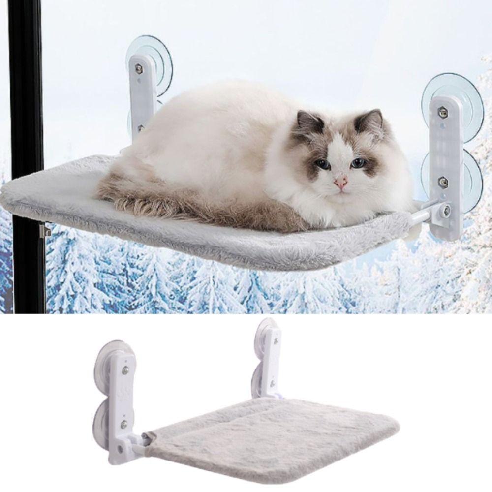 Breathable Suction Cup Cat Hammock Wall Mounted Suspended Cat Nest Windowsill