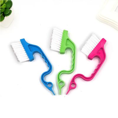 Kuğu Şeklinde El Tipi Oluk Pencere Yuvası Fırçası Mutfak ve Banyo Oluk Temizleme Fırçası Klima Panjur Fırçası Klavye Fırçası