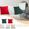 Christmas Pillowcase Decorations Soft Plush Pillowcase Winter Holiday Decoration Suitable For Sofa Living Room