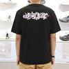 Li-Ning Sakura Series Logo Print Crew Neck T-Shirt Unisex Tops Black AHSR628-3