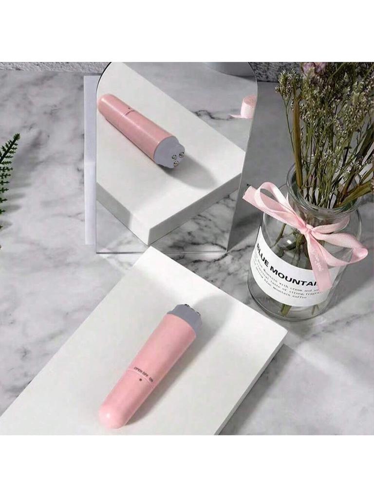 Mini Electric Eye Massager Vibrating Beauty Device, 4-In-1 Portable Facial Muscle Massager - Great Gift For Women, Ideal For Tra