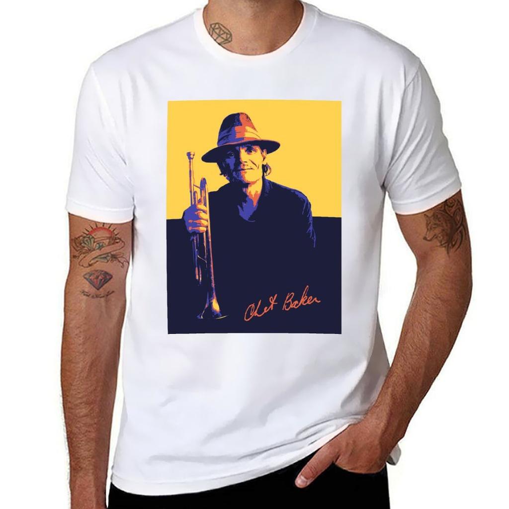 Chet Baker Tshirt Lightweight Sport Basic Tshirt