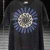 1992 Soundgarden 'Badmotorfinger' Schwarzes T-Shirt vintage Gewaschen Vielseitige Mode Dehnbar Herren Oberteil Für Den Täglichen Gebrauch