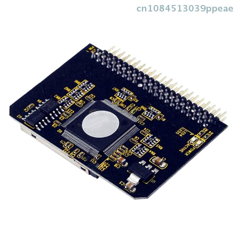 QTG333-SD To IDE 2.5" 44 Pin Adapter SDHC/SDXC/MMC To IDE 2.5 Inch 44pin Male Converter Card For Laptop PC