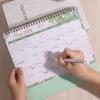 12-Month 2025 Desktop Calendar Countdown Table  Planner Calendar  Time Management