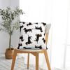 Black And Tan Dachshunds Cute Dog Pattern Pillow Cases Cushion Covers Novelty Decor Pillowcase for Home 45x45cm