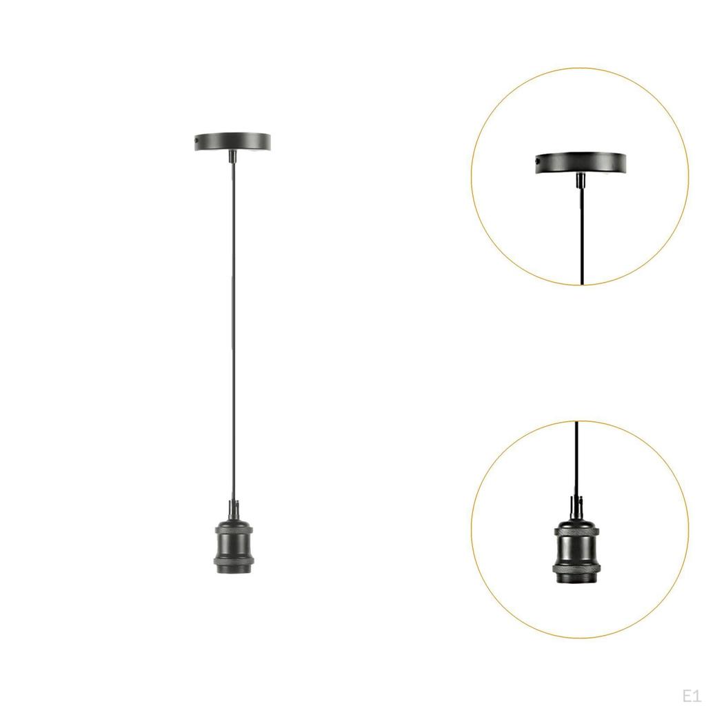 Pendant Light Cord Home Office Household Dorm Kitchen E27 Socket