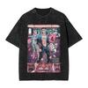 Comic Invincible OmniMan Washed Tshirt Men Women Summer Cotton YK Clothing Vintage Fashion Round Neck Short Sleeved Tee