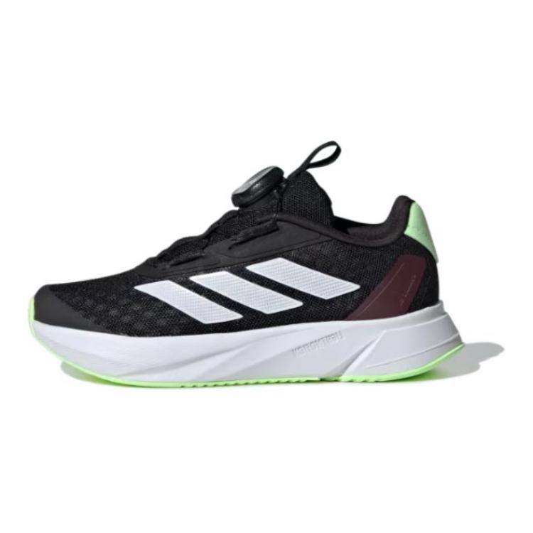 New adidas Duramo SL BOA K 'Black White Green Spark' IF5984