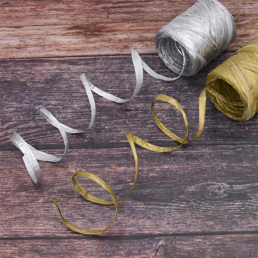 Eco-Friendly Raffia Craft Ribbon for DIY Projects and Gift Wrapping