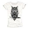 Owls Ladies T Shirt Swag COOL OWL Fashion Women Top Diamond Hip Hop Hippie Unisex T-Shirt