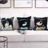 C-character Tomoko Kuroki Game Cushion Cover Pillow Cover Decoration Room Home Sofa Living Office Car Nordic Simplicity