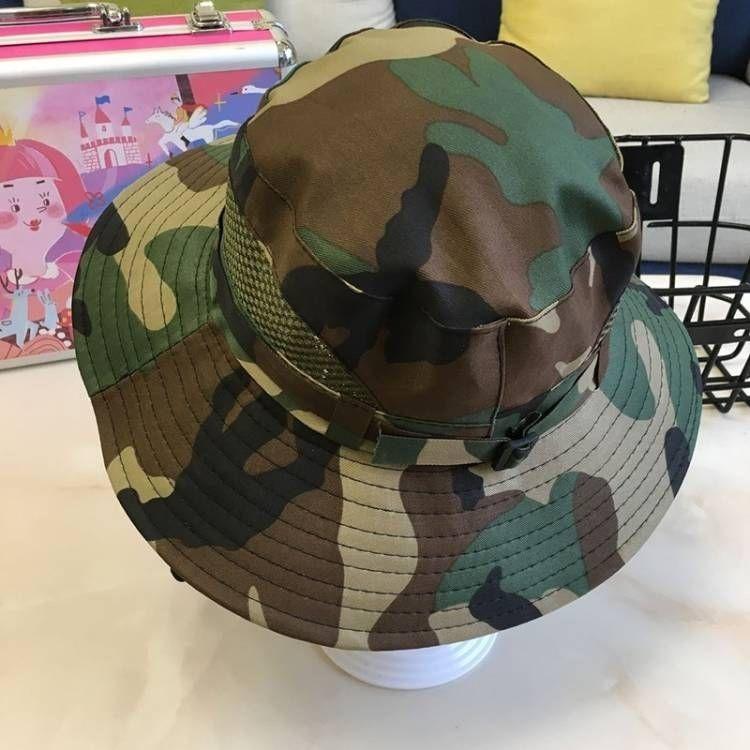 Student Hat Children's Sun Protection Outdoor Camouflage Hat Fishing Sun Protection Fisherman Hat Women's Hat