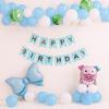Pig Baby Birthday Party Theme Aluminum Balloon Set
