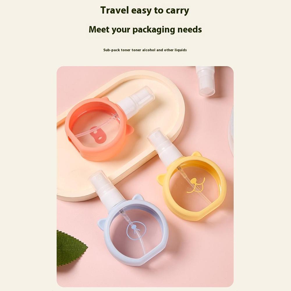 

Perfume Travel Refillable Bottle Cartoon Mini Spray Bottle Alcohol Refill Mist Sprayer Pink