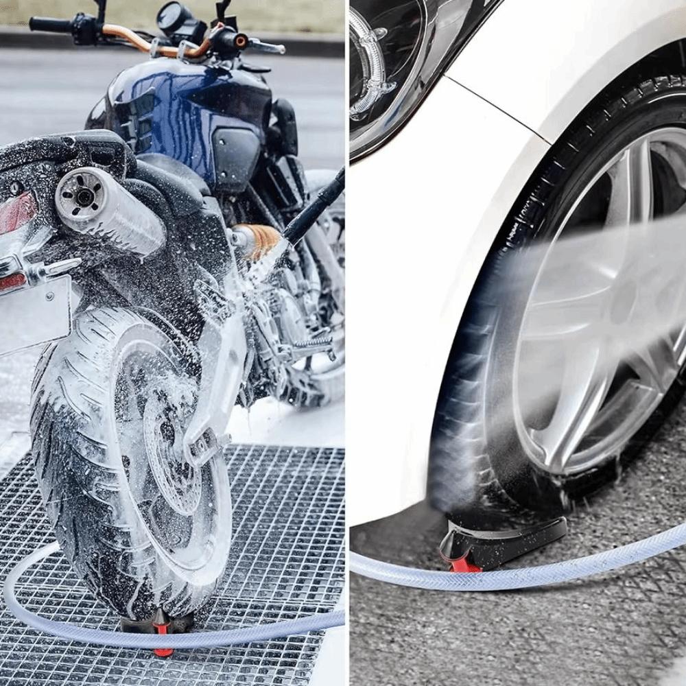 Portable Design Tire Hose Guide Heavy Duty Pressure Washer Hose Car Tire Wedge Car Washing
