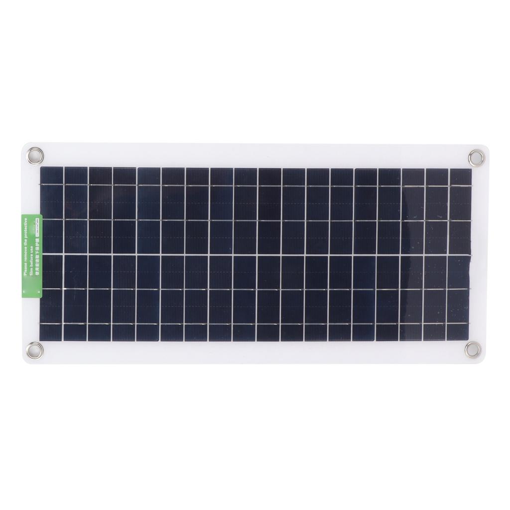 30W 18V Portable Solar Panel Kit 30 Watt 18 Volt Monocrystalline Solar Panel for Car RV Marine Boat