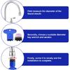 4Pcs(2 Set) M16.5 Faucet Aerator with Key Removal Wrench Tool, Bathroom Water Faucet Aerator Adapter Replacement Parts Water Flow Restrictor for