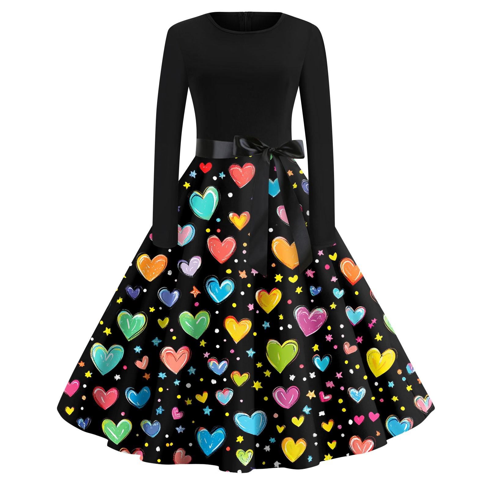 

Женские модные повседневные облегающие платья с круглым вырезом и длинным рукавом с принтом XL