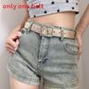 Fashion Waist Belt For Women With Vintage Faux Leather And Alloy Buckle For Casual Wear