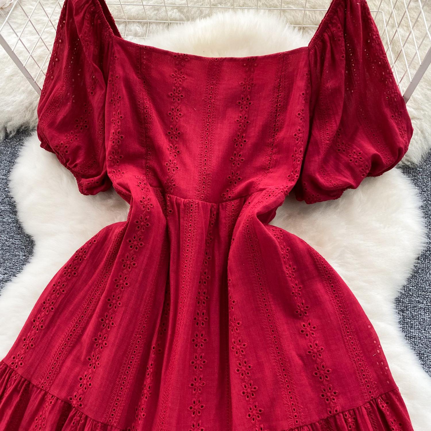 Летнее богемное белое платье для женской одежды — фото 8