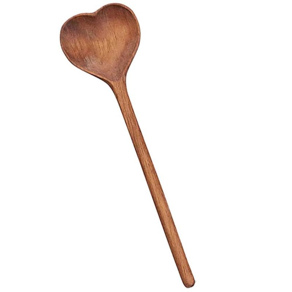 Ligneous Cooking Tools Pot Spatula Kitchen Tableware Dessert Spoon Stirring Spoon Coffee Spoon