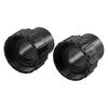 2 Pcs Connectors Black Easy Installation Replacement