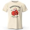 Streetwear Herren Hajime No Ippo Bedrucktes Reines Baumwoll Vintage GYM Herren T-Shirt für Herren Damen Oberteile Lustiger Manga Kamagowa Boxen Fitnessstudio
