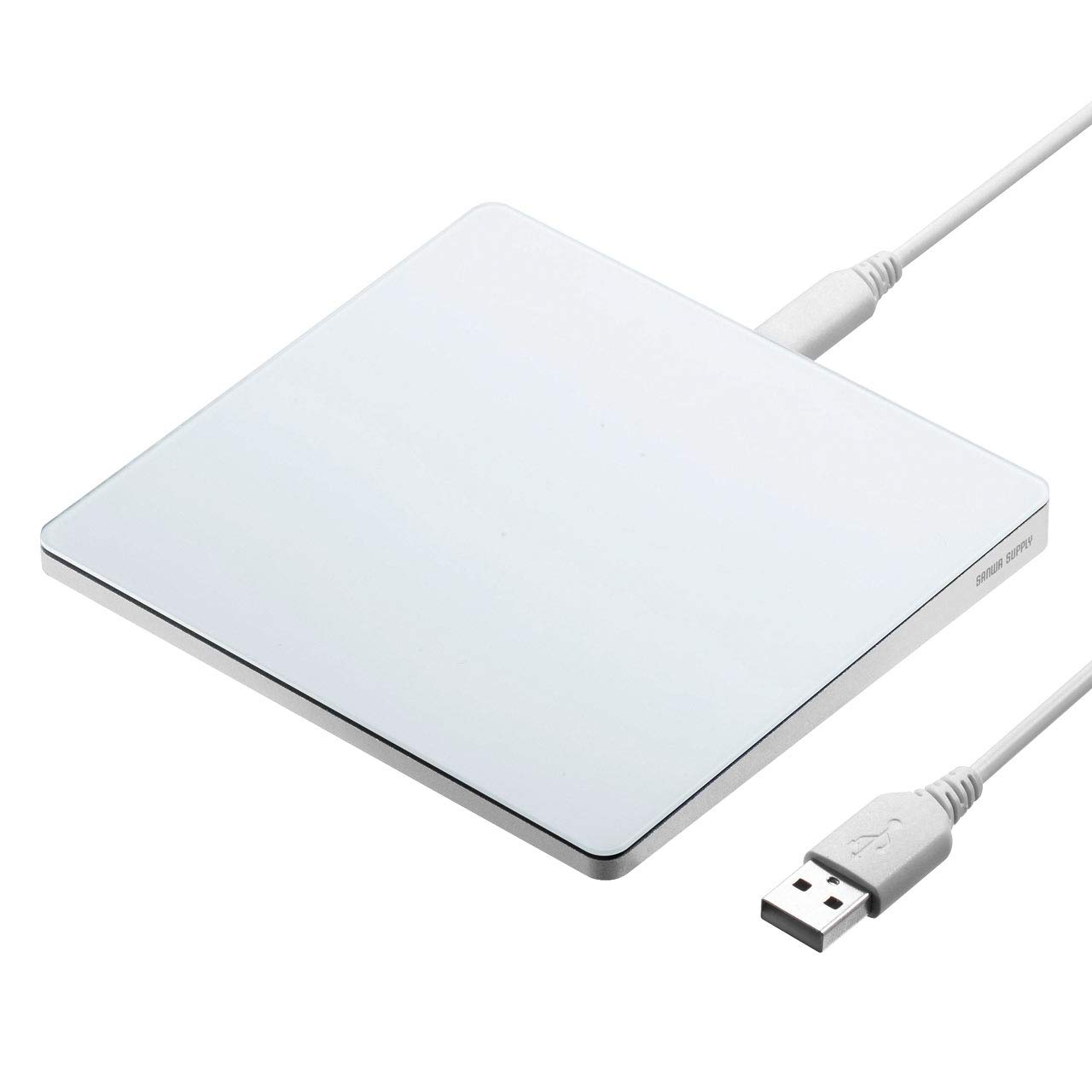 

Sanwa Direct Trackpad, Compatible with Mac and Windows, 13 Gesture Functions, USB Connection, Touchpad, 400-MA128, Silver