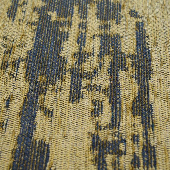 Tapis moderne motif abstrait jaune 160x230
