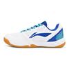 Li Ning The Flash 2.0 Cushioning Slip Resistant Low top Badminton Shoes Unisex White Blue AYTT023-2