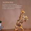 35,56 cm Aufsteigendes Pferd Dekorative Skulptur Elegante Pferdefigur für Zuhause, Bürodekoration, Perfektes Geschenk für Liebhaber, Pferdeliebhaber, Tier