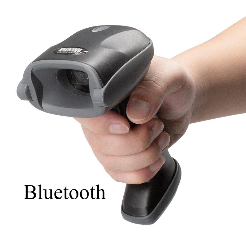 Barcode Scanner Wireless or Wired 2D global optional 1G-2 Bluetooth Handheld Barcode Reader USB Scanner QR Code Reader