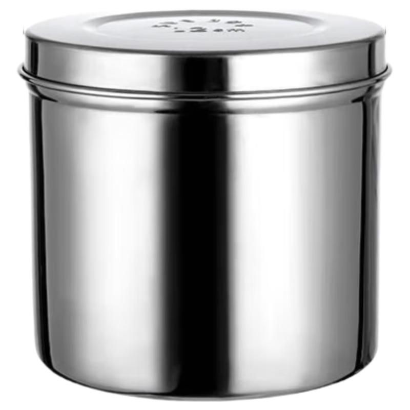 LABSHARK Laboratory Stainless Steel Ointment Jar 12cm