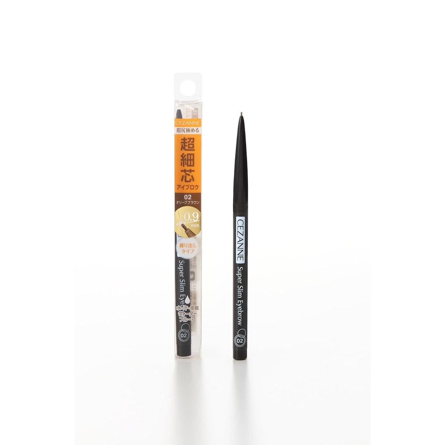 Cezanne Ultra Fine Eyebrow 02 Olive Brown 0.02g