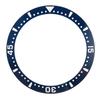 Ceramic Watch Bezel Ring Professional 38.6mm Watch Bezel Insert Replacement Parts Accessory for Repairer Blue Base