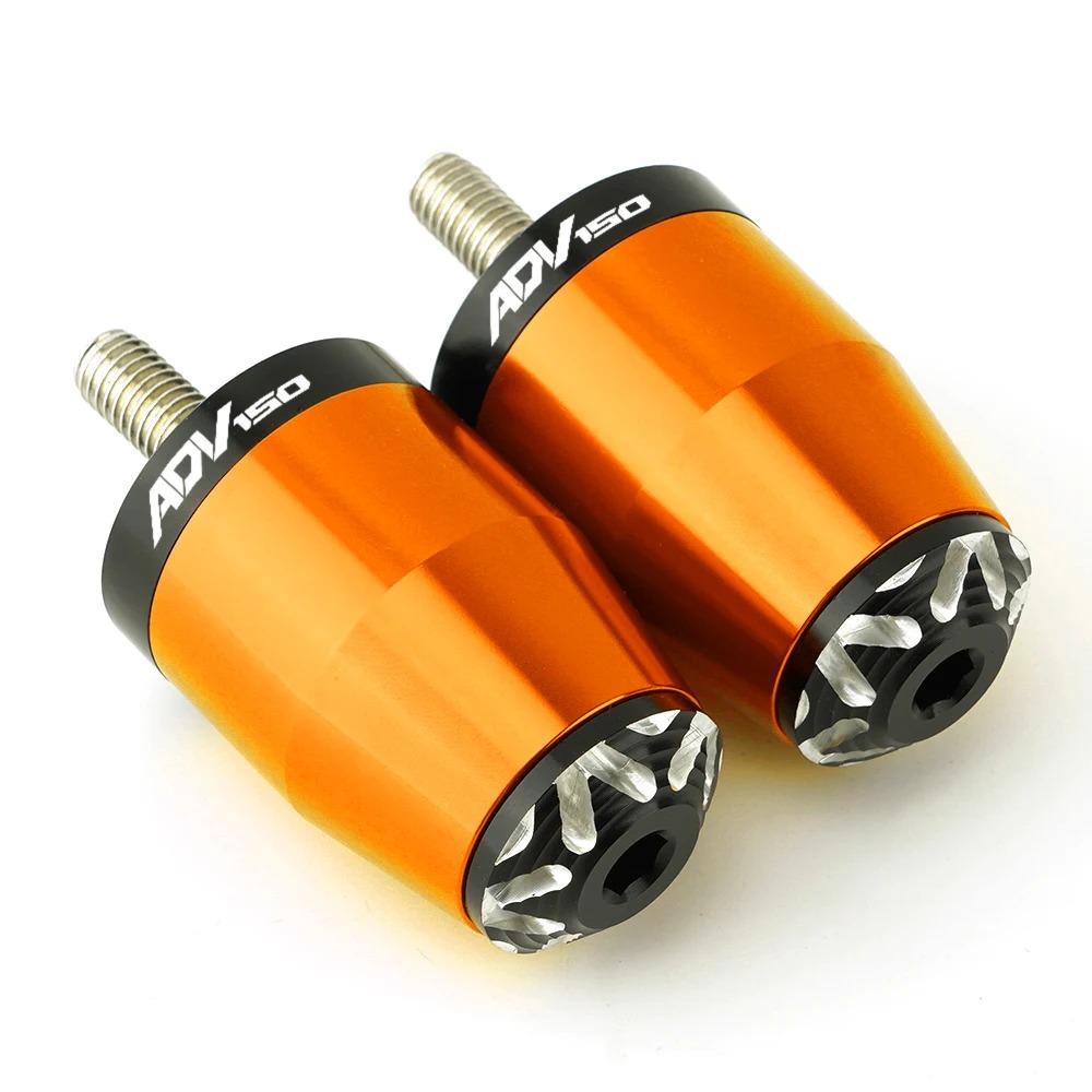 For Honda ADV 150 ADV150 All Years Motorcycle accessories CNC Balanced Handlebar Counterweight Plug Slider Handle Bar Ends Grips