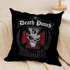Five F-Finger Death P-Punch Cushion Cover Soft Plush Fabric Double-Sided Printed Sofa Cushion Cover For All Seasons Home Decor