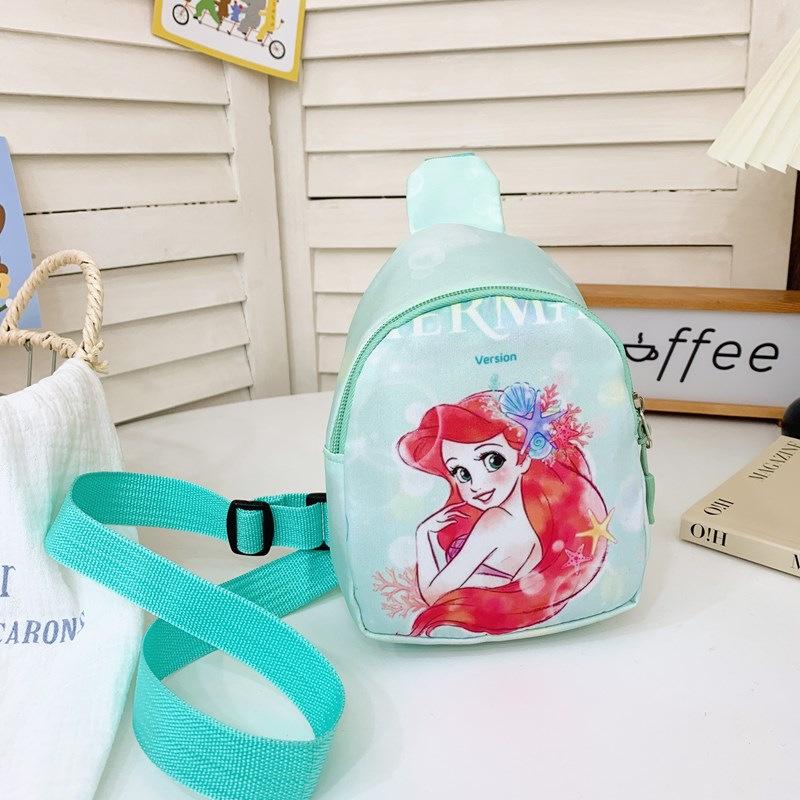 

Детская мультяшная сумка через плечо: Рюкзак и кошелек для монет «Семь принцесс»