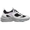 Skechers DLites Comfort Lightweight Low-Top Lifestyle Casual Shoes Women Sneakers White Black Purple 117365-BKMT