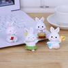 Cute Rabbit Ornament for Car, Desk, or Home Decor
