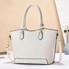 Classic Pu Tote Bag With Inner Pockets For Daily Use