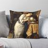 Isabella And The Pot Of Basil William Holman Hunt Square Pillowcase Polyester Linen Velvet Creative Pillow Sofa Cushion Cover